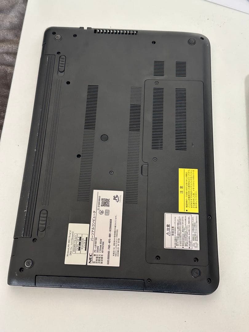 NEC LaVie ブラックノートPC
