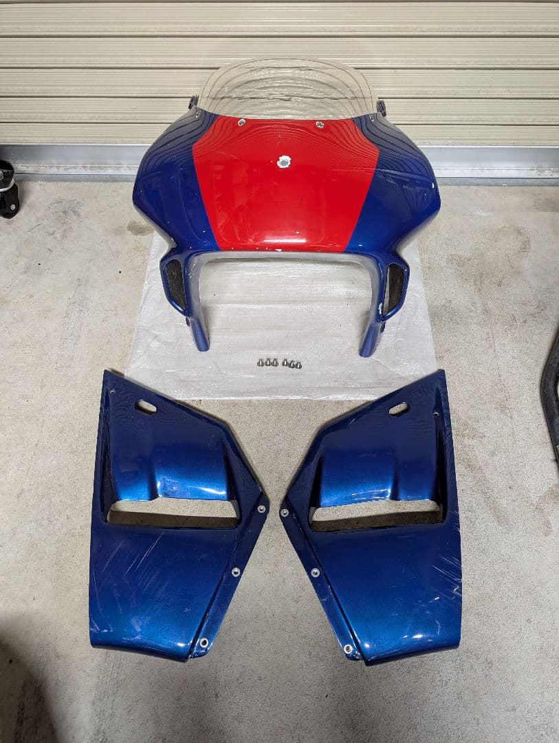 けっさん CBR250RR MC22 社外 FRPカウル スクリーン付き