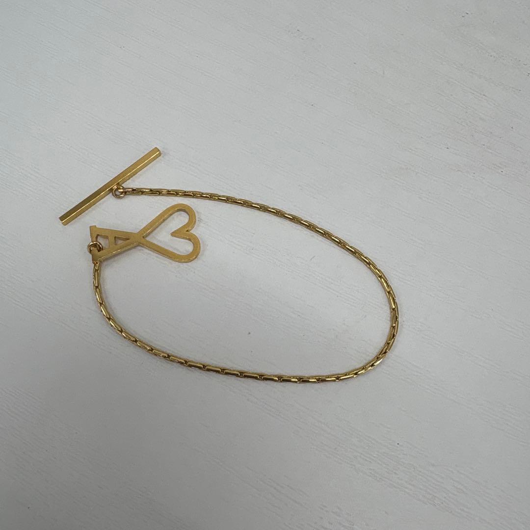 Ami Paris チェーンブレスレット ゴールドブレスレット