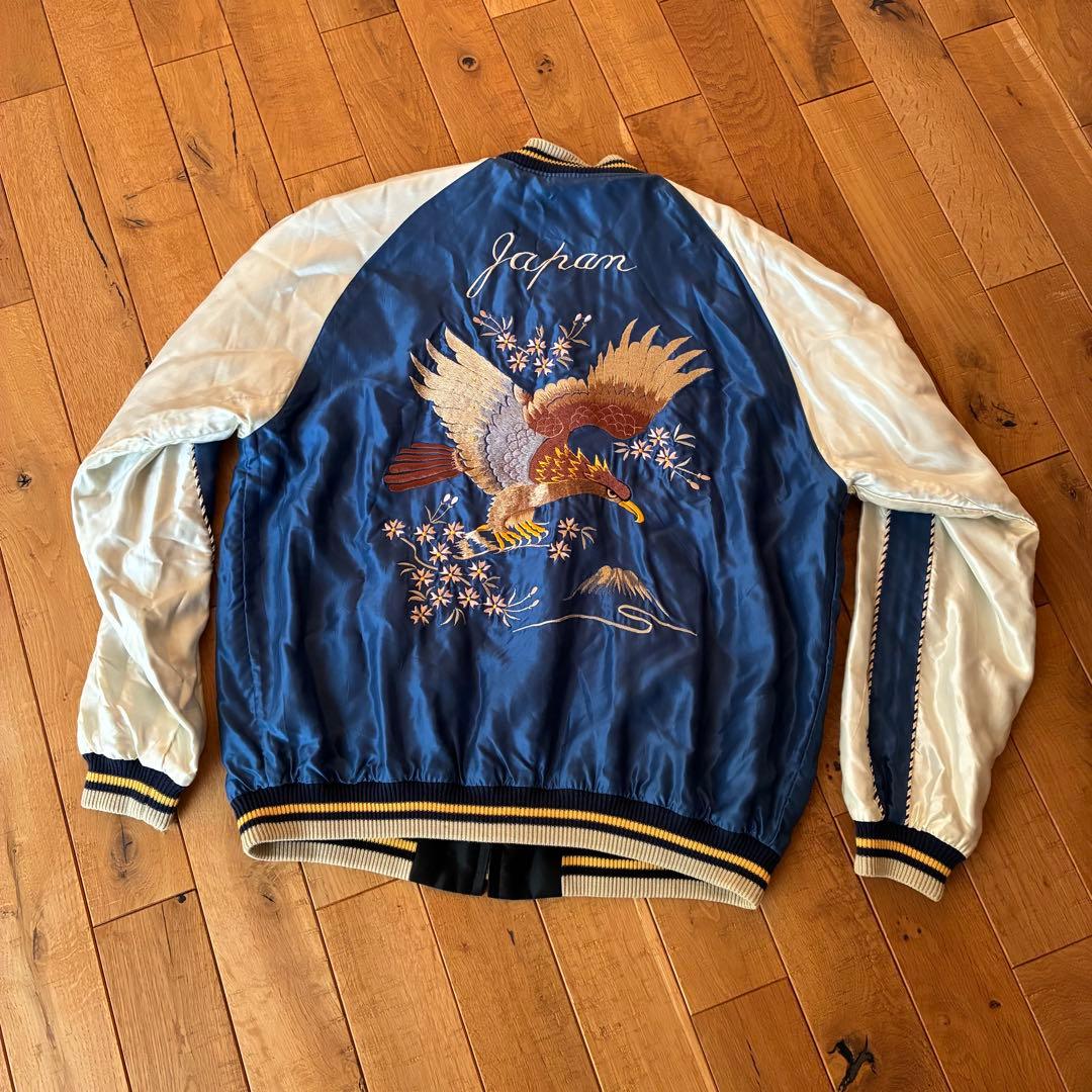 東洋 TOYO スカジャン TT14892 美中古 XXL スーベニアジャケット