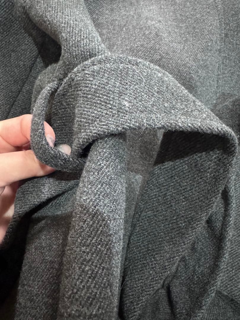 W*y様 ZARA ソフトハイネックベルトコート　ロング　コート