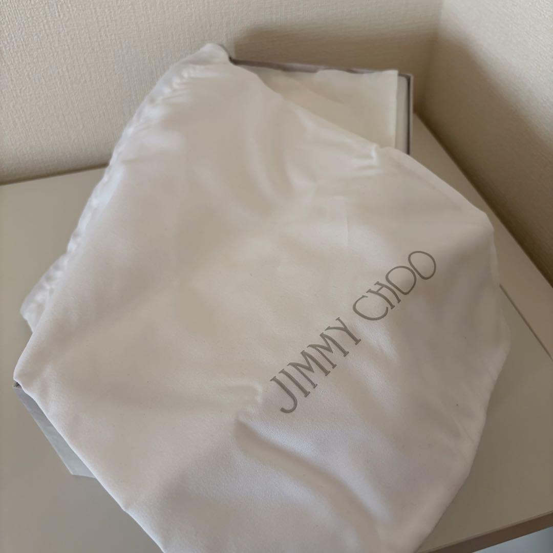JIMMY CHOO スタッズ付き ブラックパンプス