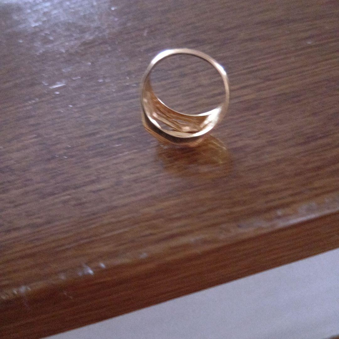 K18 刻印 リング