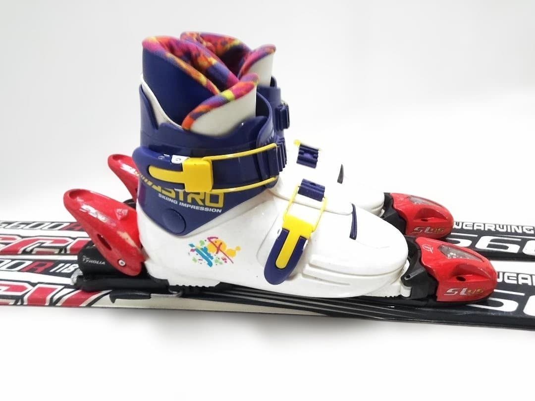 ジュニアスキー3点セット スノーカービング118cm アストロJr f 24cm