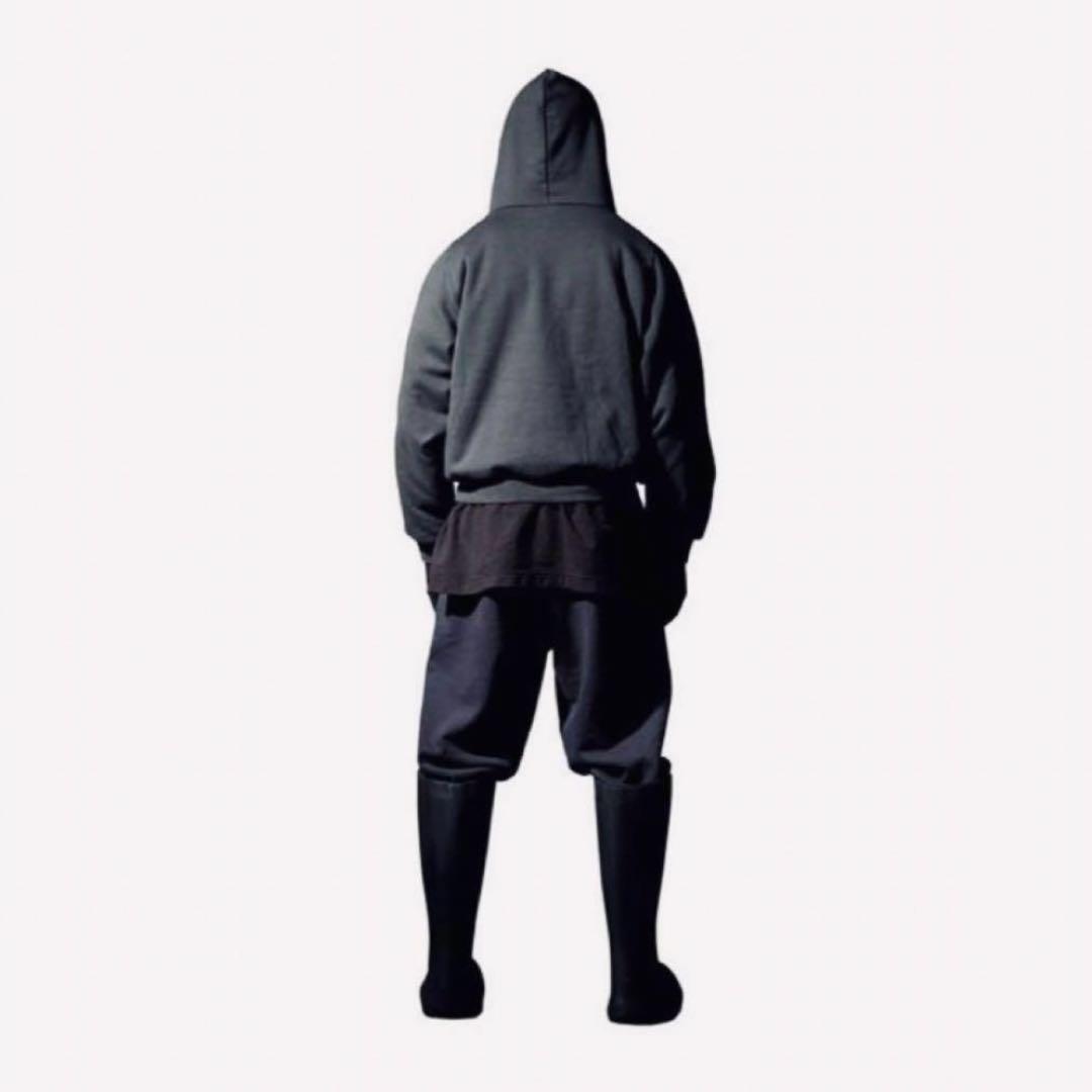 新品Yeezy Gap Balenciaga LOGO HOODIE black