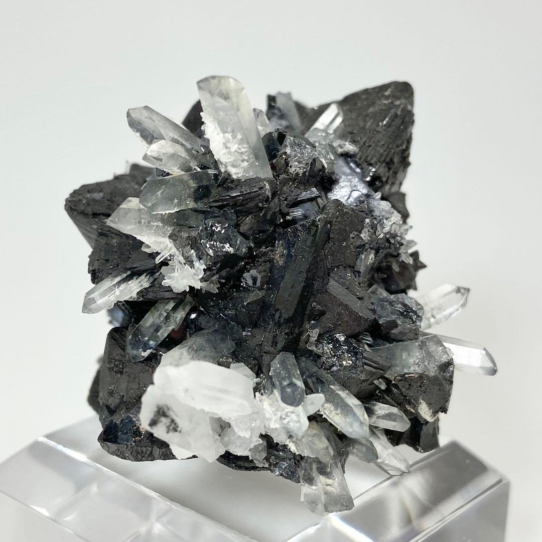 スファレライト　ガレナ　クォーツ　鉱物標本　原石　天然石　ストーン　共生標本