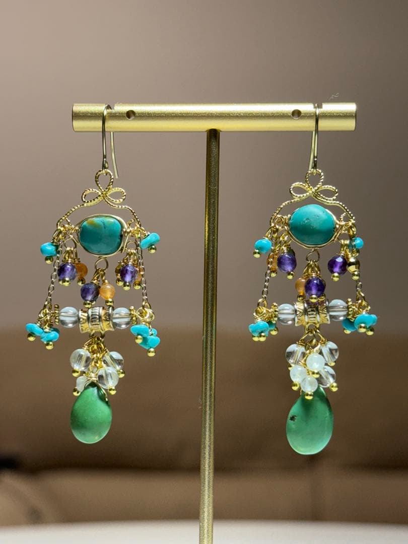 【X'masセール】12月は華やかなターコイズで No.177