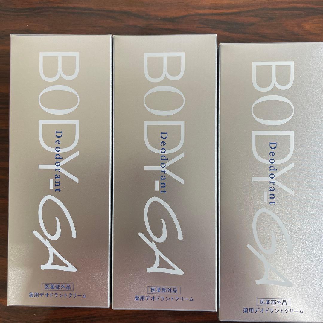 BODY-GAボディジーエー薬用デオドラントクリームOZ60g×3本