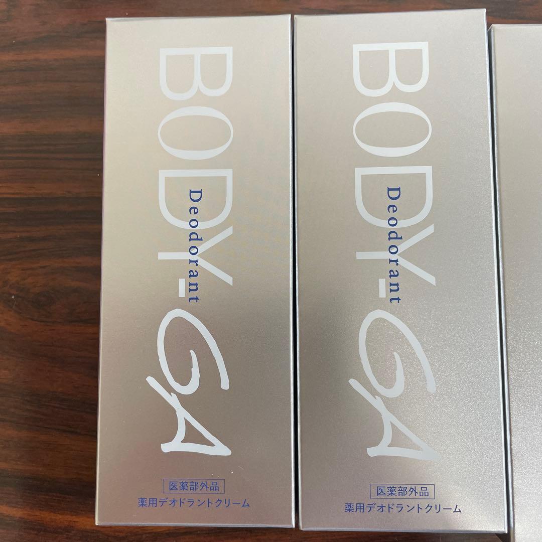 BODY-GAボディジーエー薬用デオドラントクリームOZ60g×3本