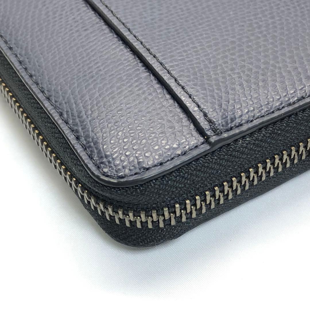 【極美品✨】　COACH コーチ　長財布　メンズ　ネイビー