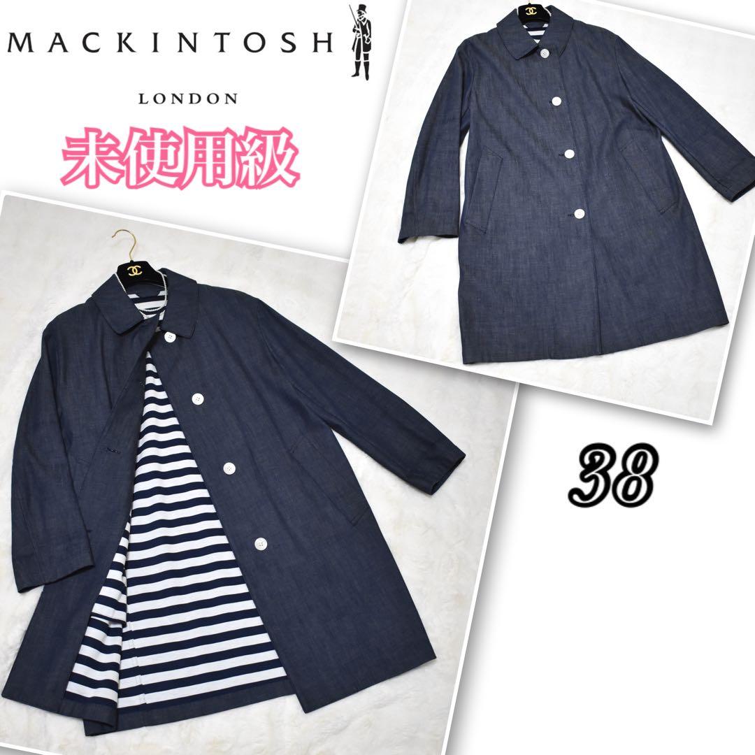 未使用✨マッキントッシュロンドン　デニム　ステンカラーコート　スプリングコート
