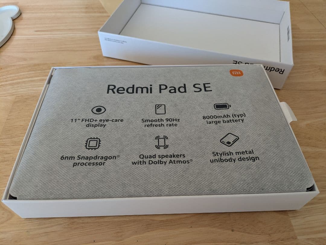 Redmi Pad SE タブレット 6GB + 128GB Wi-fi