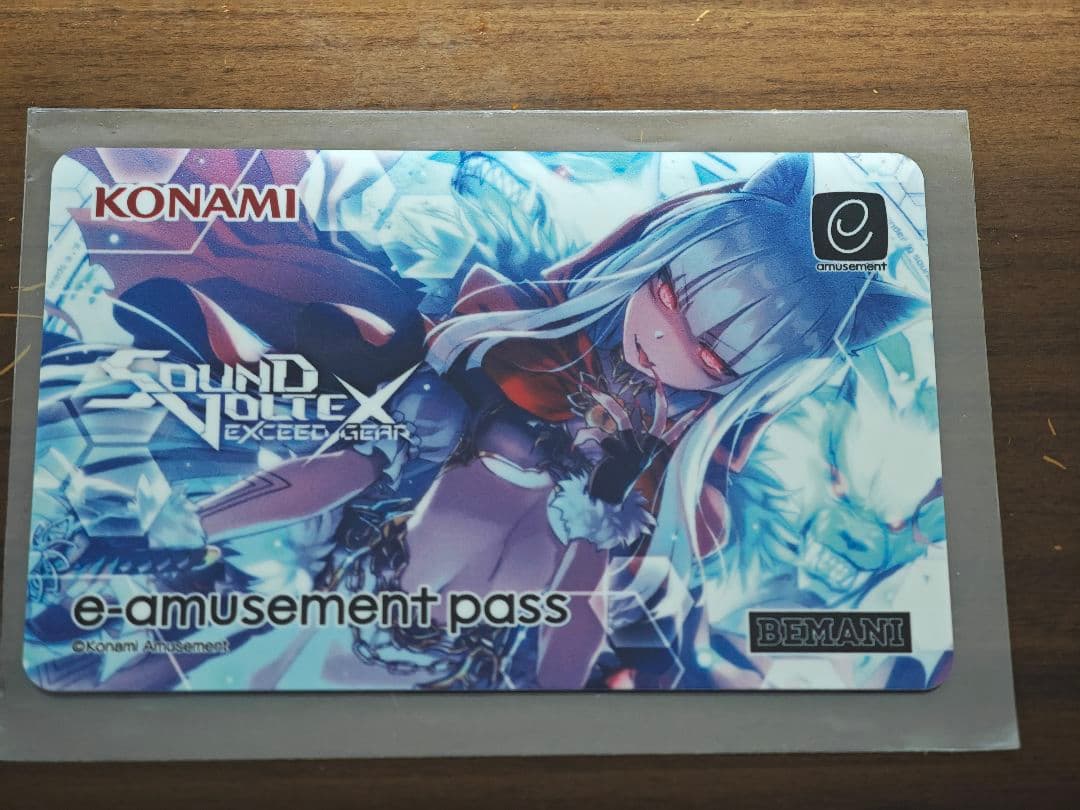 e-amusement pass SOUND VOLTEX 紅刃 666