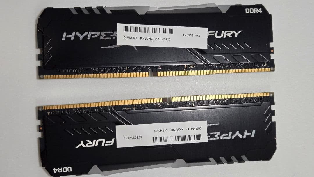 【32GB】Kingston FURY DDR4-3200 16GB×2