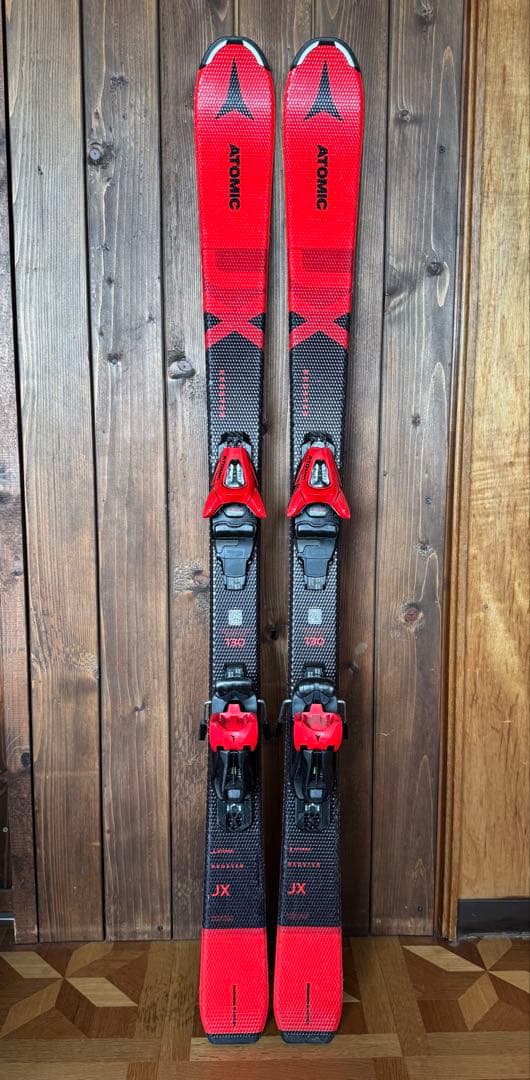 Atomic JX スキー板 130cm レッド/ブラック