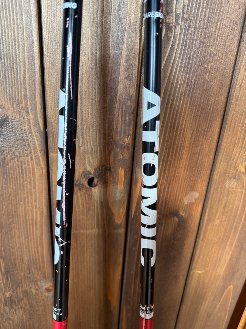 Atomic JX スキー板 130cm レッド/ブラック