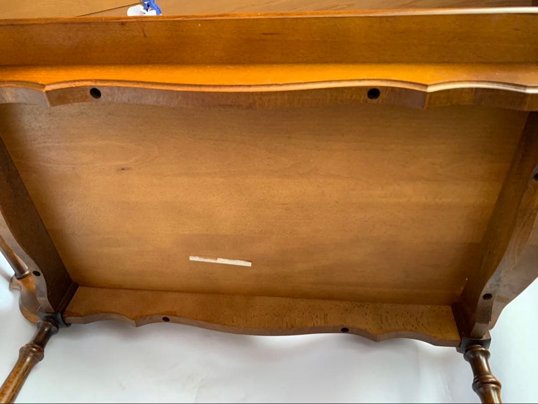 カリモク　木製キャスターテーブル