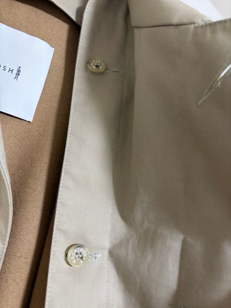 マッキントッシュ DUNKELD レインテック ベージュ 36