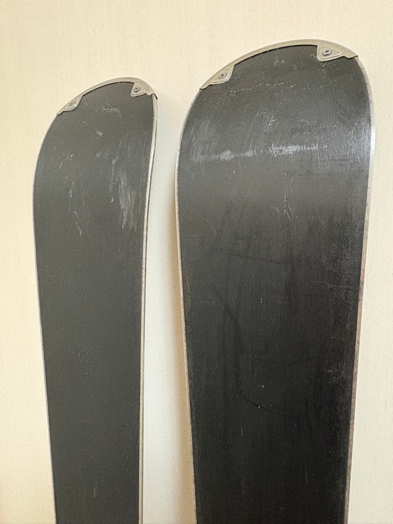 エラン ブラック スキー板 アルペンバインディング付き