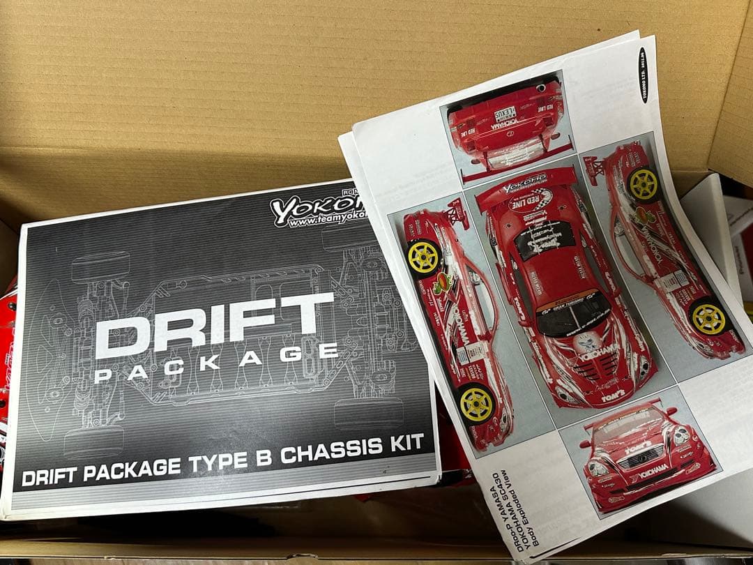 ヨコモ　ドリパケ　MR-4TC SD CMシャーシ　LEXUS SC430