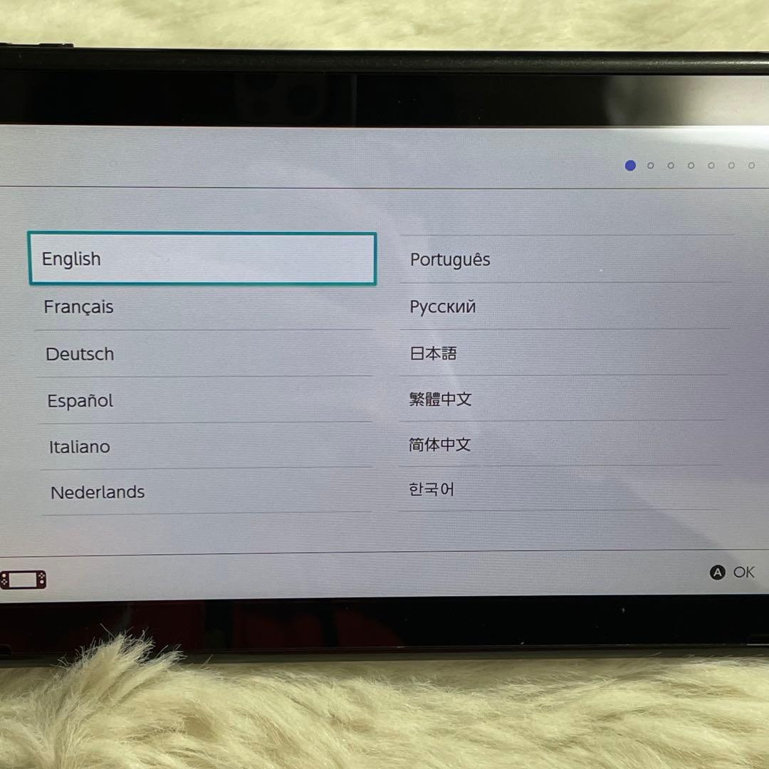 Nintendo Switch 本体 初期型 ネオンブルー ネオンレッド