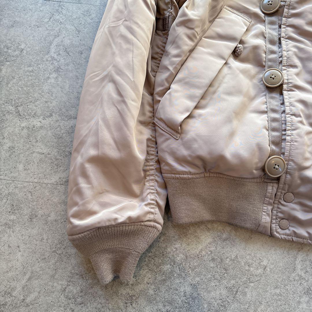 ジャケット・アウター AVIREX B-15 Bomber Jacket Black Knights