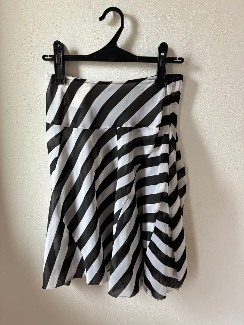 人気！ジュンヤワタナベ！コムデギャルソン。ストライプ フレアスカート　サイズS