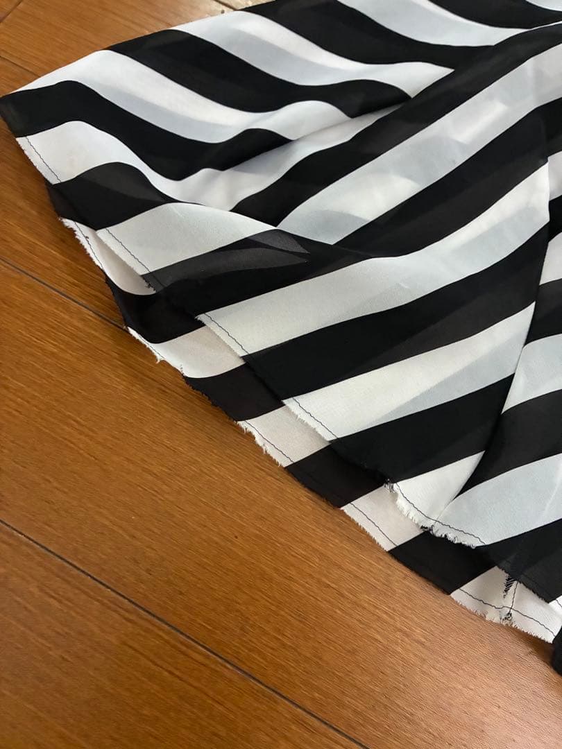 人気！ジュンヤワタナベ！コムデギャルソン。ストライプ フレアスカート　サイズS