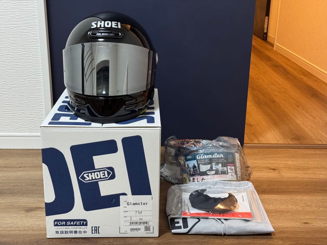 ショウエイ グラムスター ブラック S