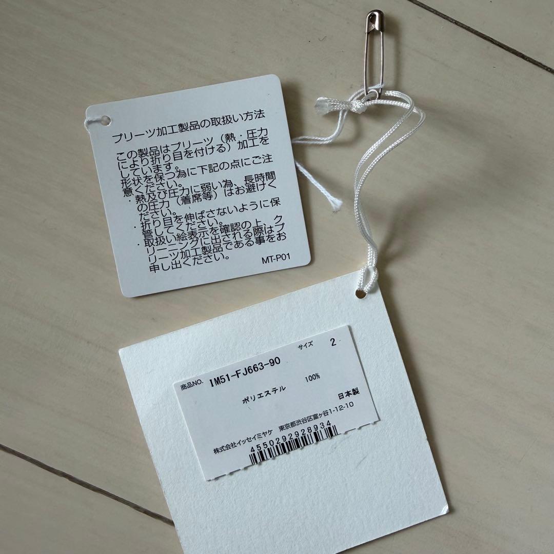 【てぃ】イッセイミヤケ shadow study tops トップス