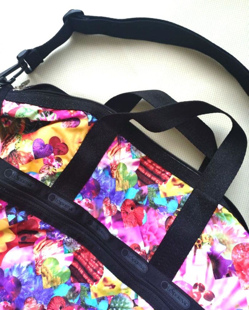 【美品】LeSportsac レスポ✕蜷川実花 ニナデジ ショルダーバッグ 旅行