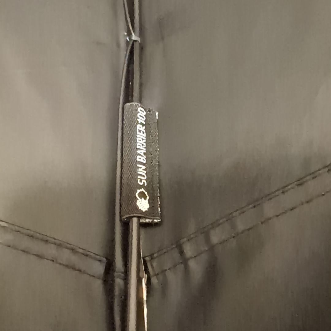 SUN BARRIER 100 アイボリー折りたたみ傘　サンバリア