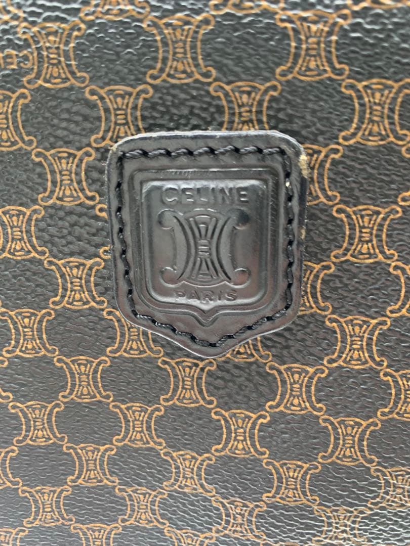 CELINE （セリーヌ）ヴィンテージ マカダム トラベルバッグ