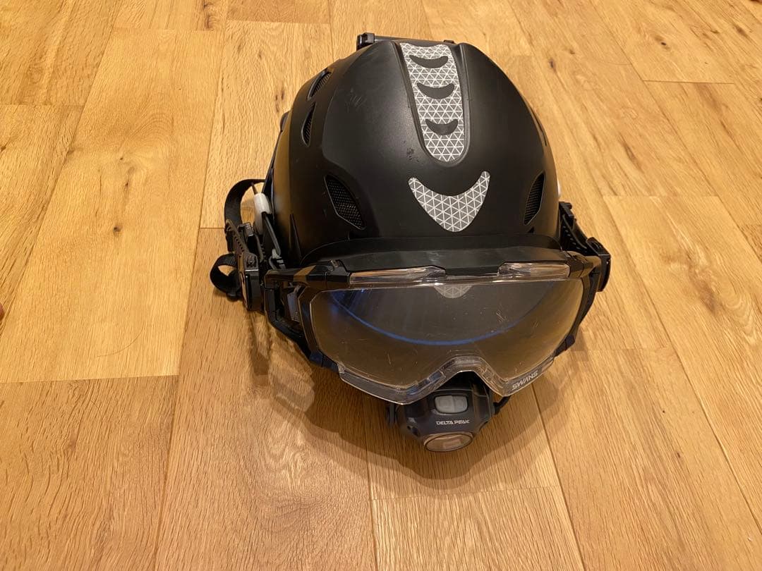 KASK ヘルメット ゴーグル　ライト　付けます