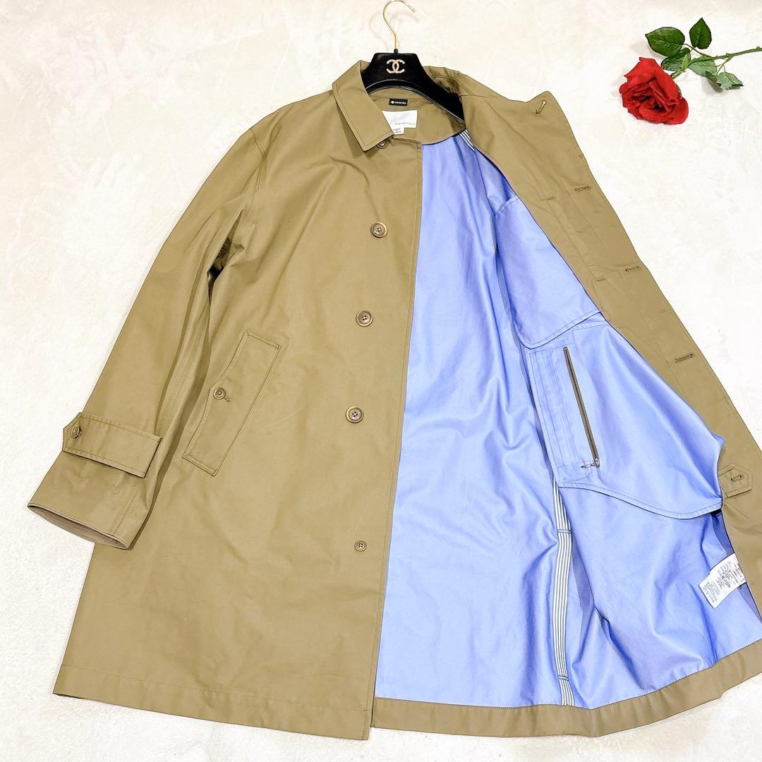 ほぼ未使用✨　nanamica gore-tex ステンカラーコート　ベージュ