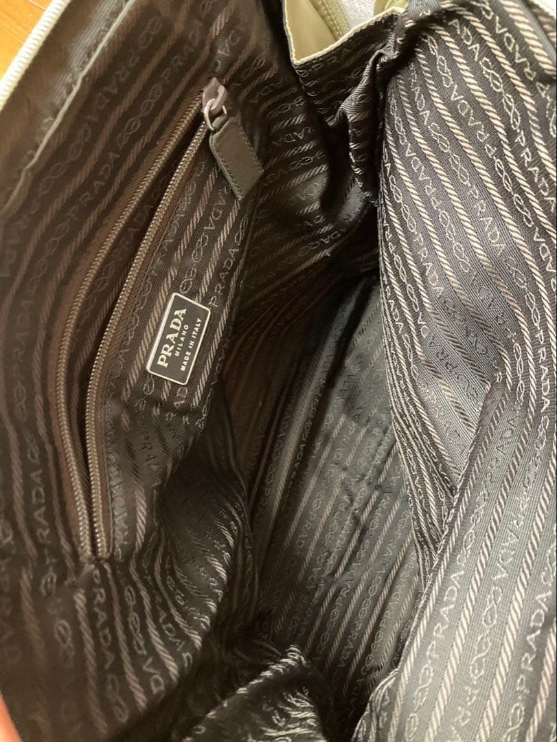 【未使用】プラダ ナイロントートバッグ　ベージュ