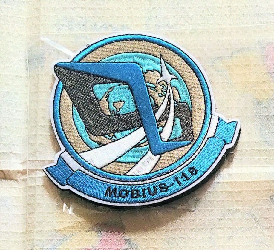 エースコンバット 公式着脱式刺繍ワッペン メビウス隊