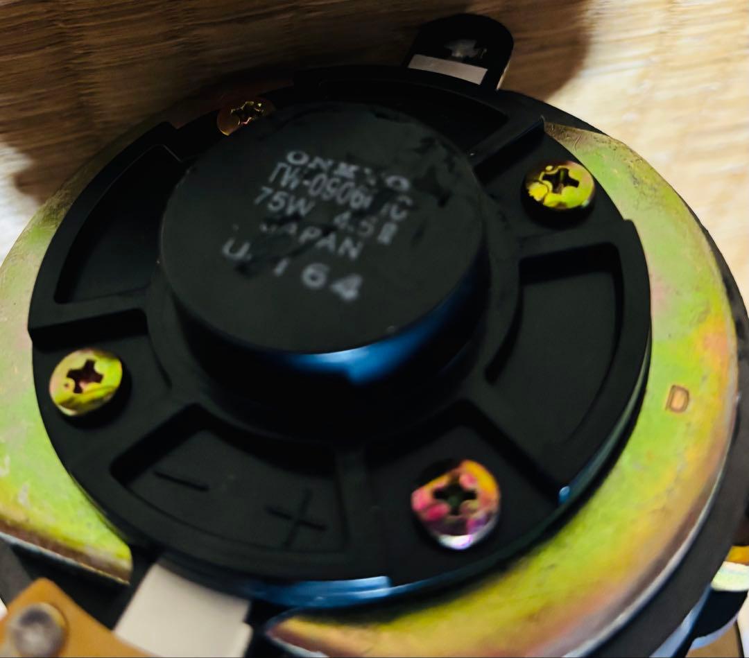 希少❗️名機❗️ ONKYO・オンキョー・楕円ホーンツイーターペア