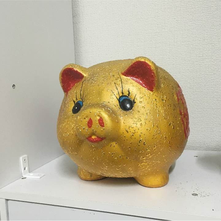 金豚の貯金箱