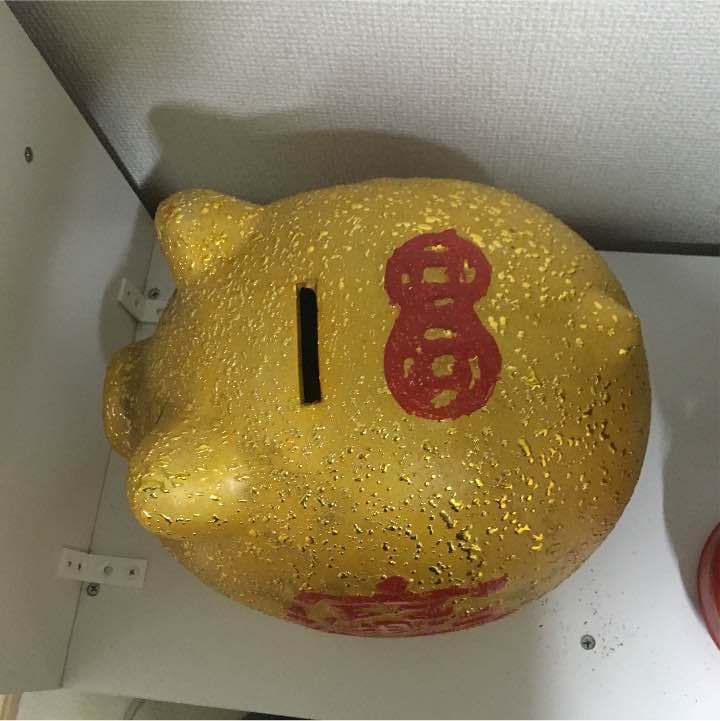 金豚の貯金箱
