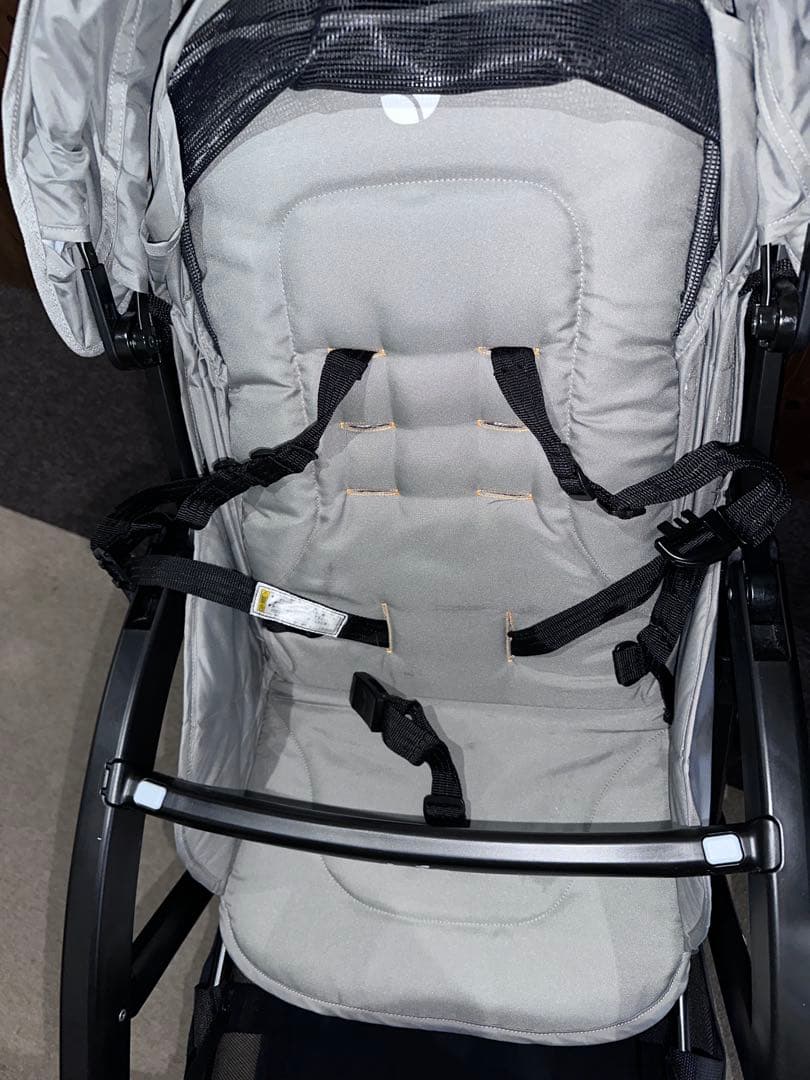 美品 使用半年 送料込 Joie 2人乗りベビーカー エヴァライトデュオ