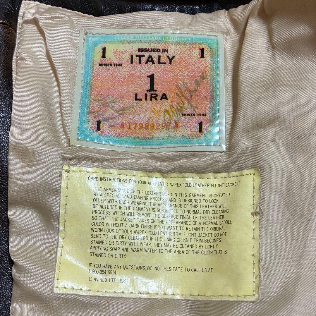 アヴィレックス a-2ビンテージ 年末限定価格‼️