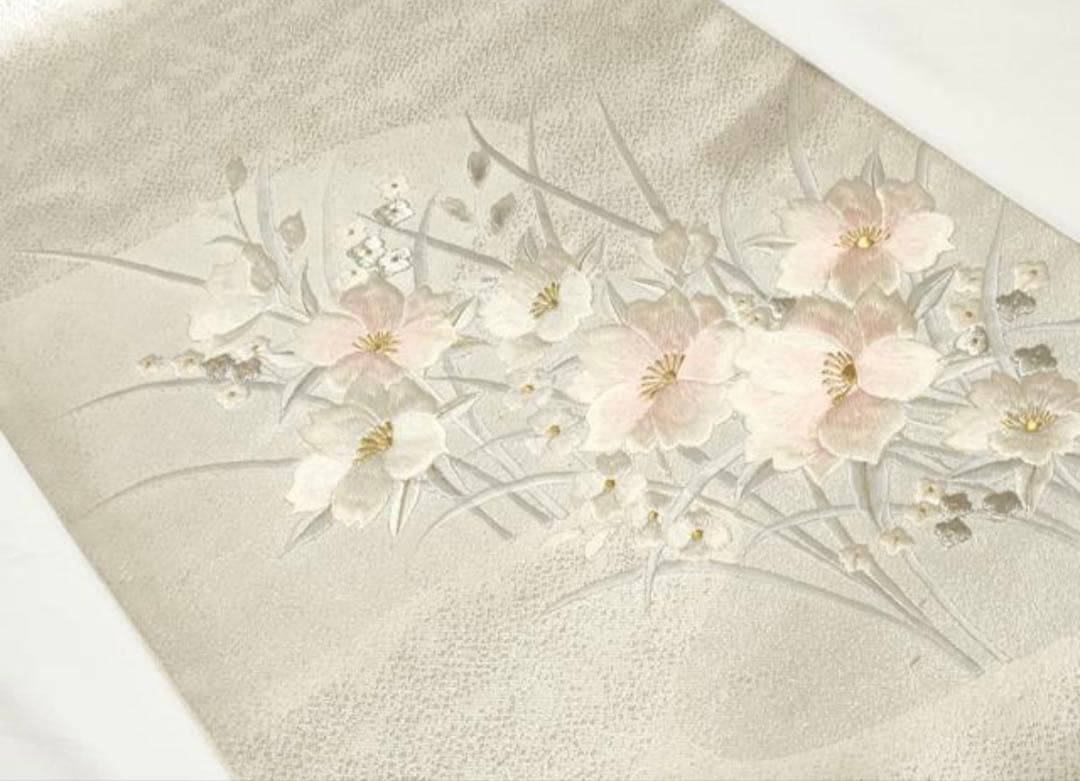 振袖 フルセット6点サイズM〜Ｌ駒刺繍　絞り　宝尽くし花文　金彩　正絹