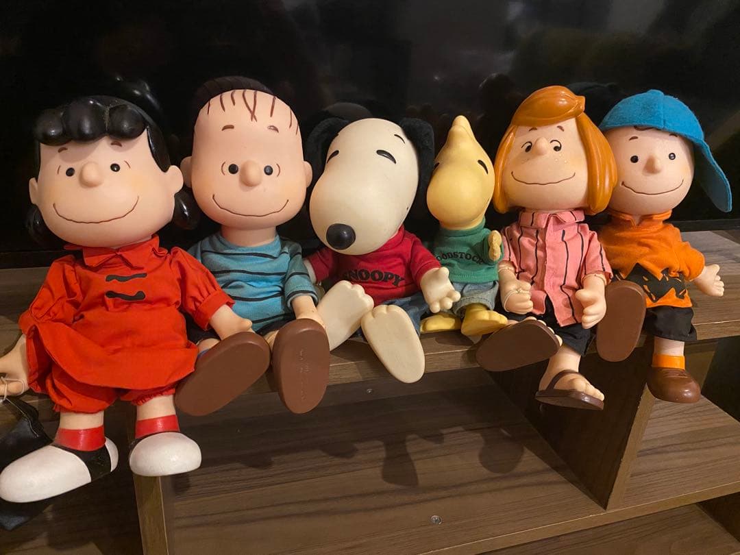 スヌーピー フィギュア6体セット ビンテージ　貴重　Knott's