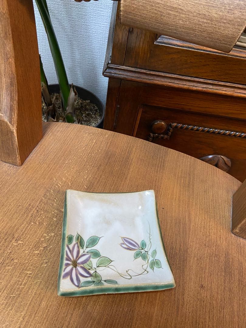 陶葊釜 小皿 陶葊にしては珍しい小皿作品