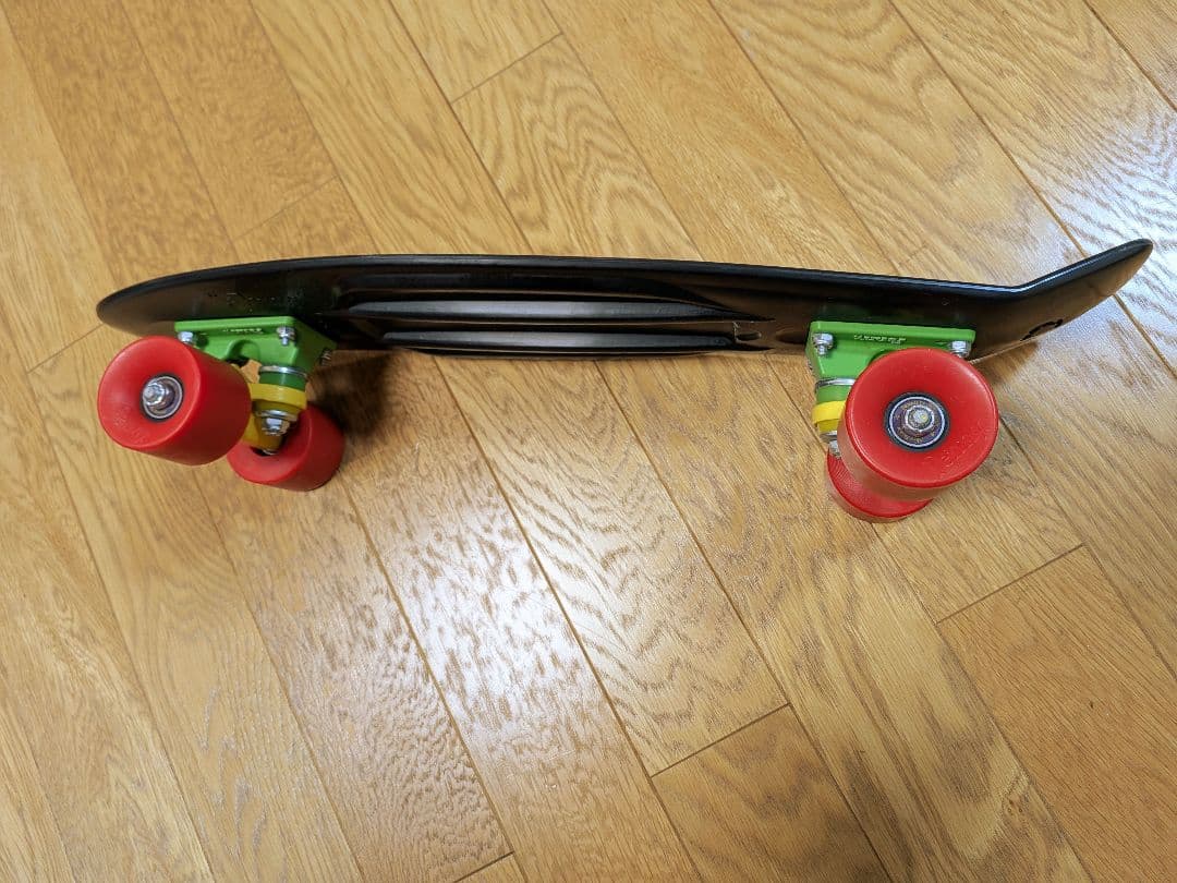 【超美品】Penny スケートボード 22インチ ラスタカラー