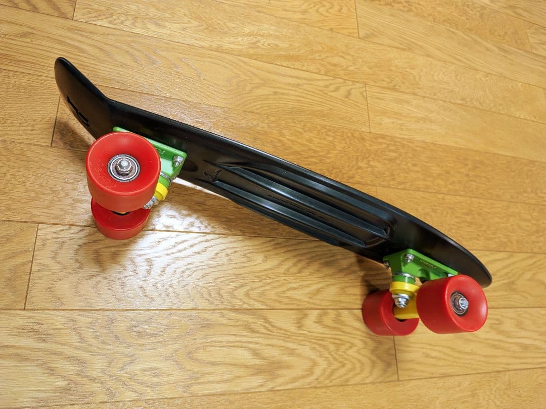 【超美品】Penny スケートボード 22インチ ラスタカラー