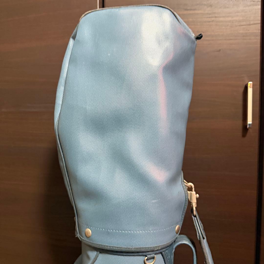BALENCIAGA ゴルフバッグ キャディバッグ PUレザー ブルー