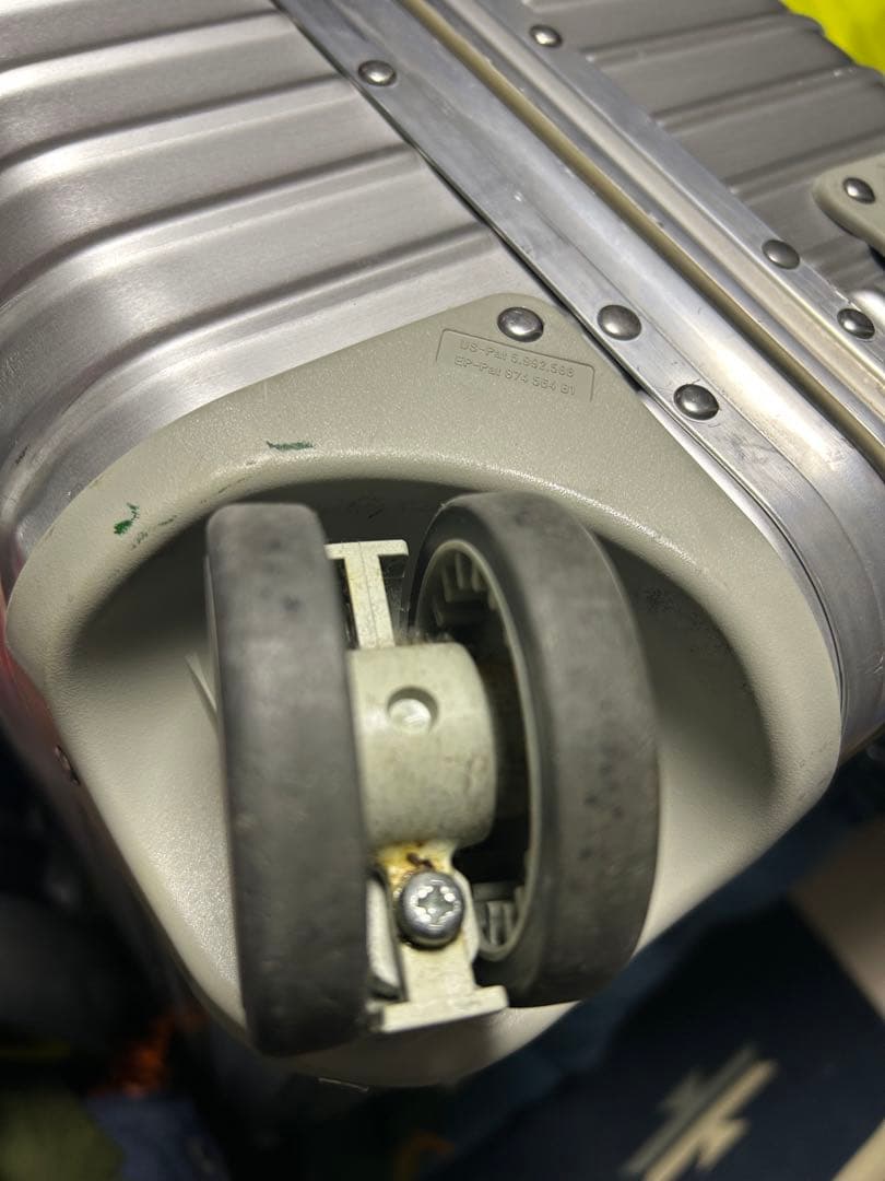 希少　RIMOWA トパーズ 104Lシルバー キャリーケース 大型