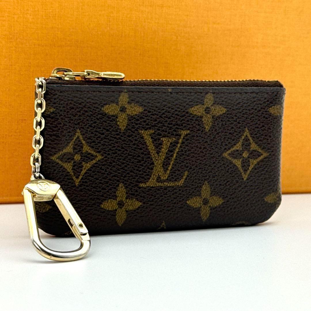 ヴィトン モノグラム ポシェット クレ ケース キーケース ルイ ビトン